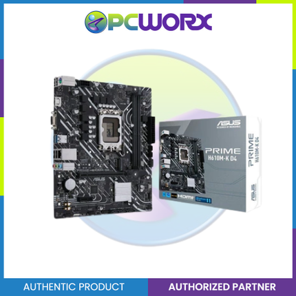 Asus PRIME H610M-K DDR4 LGA1700 m-ATX