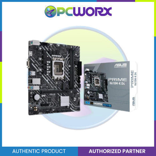 Asus PRIME H610M-K DDR4 LGA1700 m-ATX