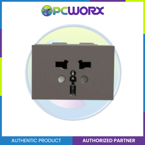 Scneider Socket Outlet Avataron A International 16A 250V 2S sized Black M3T426-IS-BK