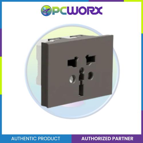 Scneider Socket Outlet Avataron A International 16A 250V 2S sized Black M3T426-IS-BK