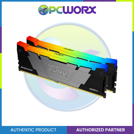 Kingston KF432C16RB2AK2/16 16GB (2x8) 3200MHz CL16  DIMM FURY Renegade RGB