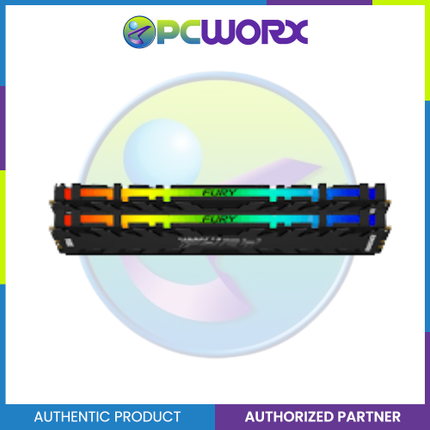 Kingston KF432C16RB2AK2/16 16GB (2x8) 3200MHz CL16  DIMM FURY Renegade RGB