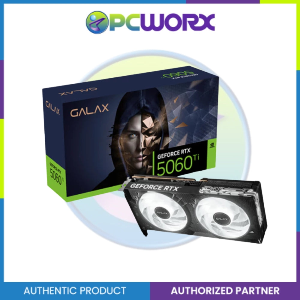 GALAX NVIDIA® GeForce RTX™5060TI 56ISN8MDCPCT 1-Click OC 8GB GDDR7 Graphics Card BLACK