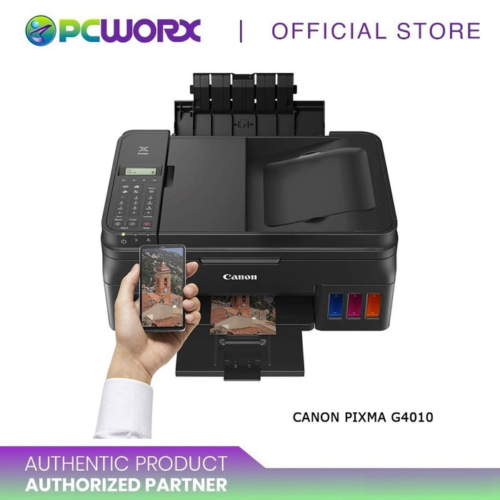 Canon PIXMA G4010/G4770 Refillable Ink Tank Wireless All-In-One with Fax for High Volume Printing