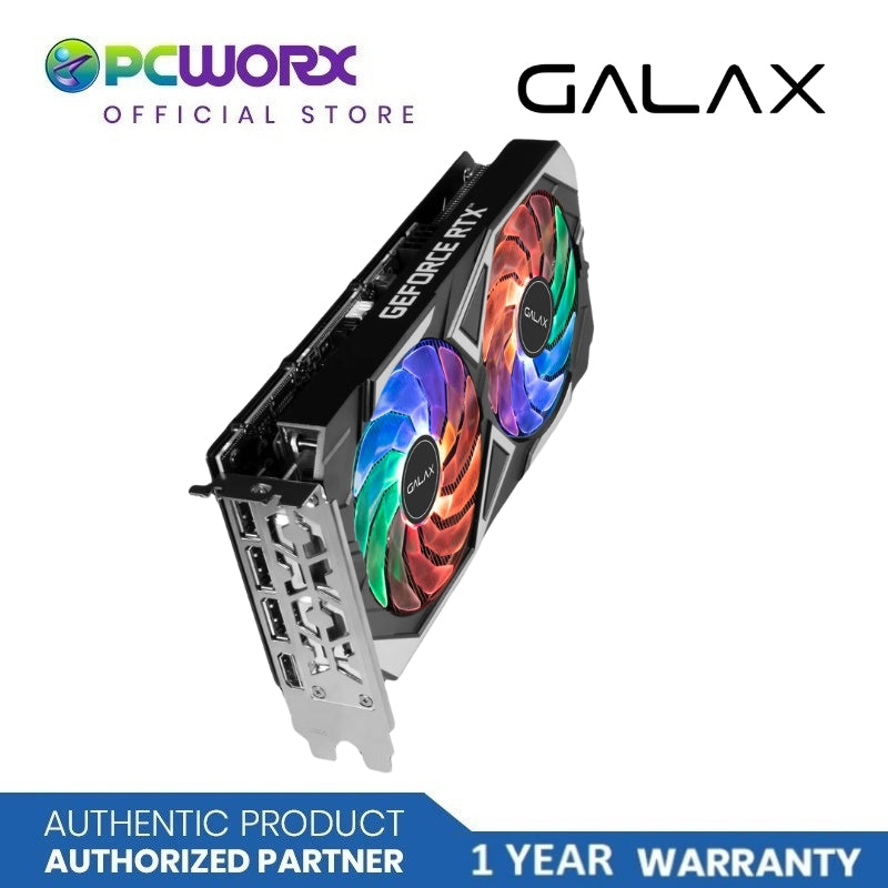 Galax 35NSL8MD6YEX RTX3050 EX 1-Click OC 8GB GDDR6 128 Bit Graphics Card