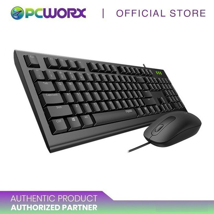 Rapoo X120 Pro/NX1600  Wired Keyboard And Mouse