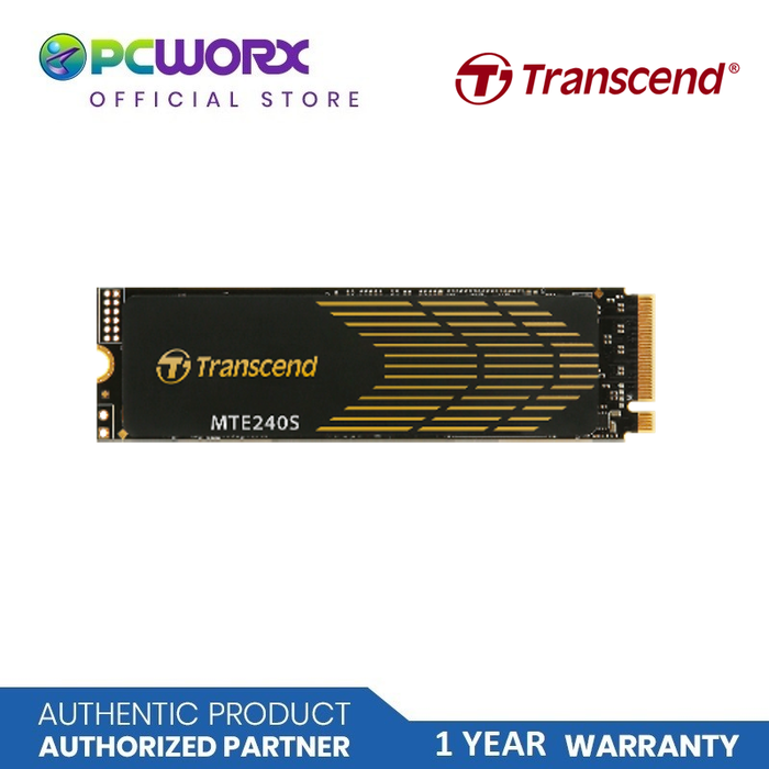 Transcend MTE240S NVMe M.2 PCIe Gen4 Solid State Drive | 500GB, 1TB  | Solid-State Drive | Transcend Internal SSD