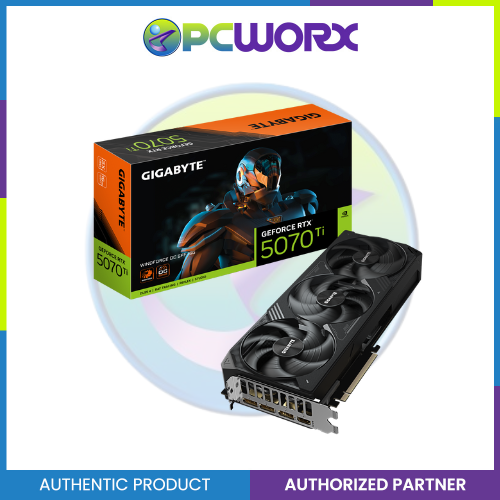 Gigabyte GV-N507TWF3-16GD RTX™ 5070 Ti WINDFORCE SFF 16G GDDR7 GPU