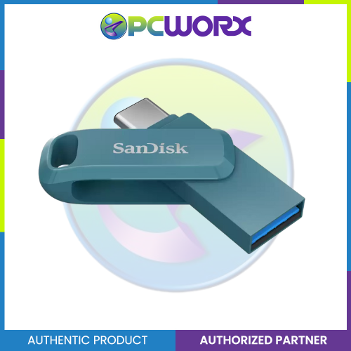 Sandisk SDDDC3-1T00-G46NBB 1TB Ultra Dual Drive Go Type C USB 3.2 Navagio Blue