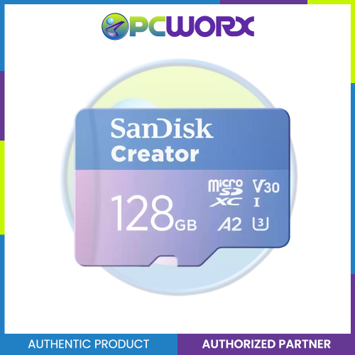 Sandisk SDSQXAA-128G-GN6MS 128GB V30 C10 190/90MB/S Creator Extreme SD