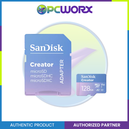 Sandisk SDSQXAA-128G-GN6MS 128GB V30 C10 190/90MB/S Creator Extreme SD