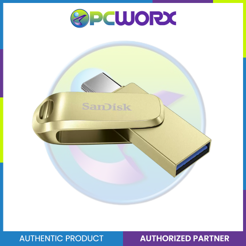 Sandisk SDDDC4-256G-G46GD 256GB OTG Luxe Type-C 3.1 Gold