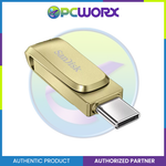Sandisk SDDDC4-256G-G46GD 256GB OTG Luxe Type-C 3.1 Gold