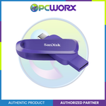 SanDisk SDDDC6-512G-G46PO 512GB Type-C OTG USB 3.2 Swivel Design Purple Opulence