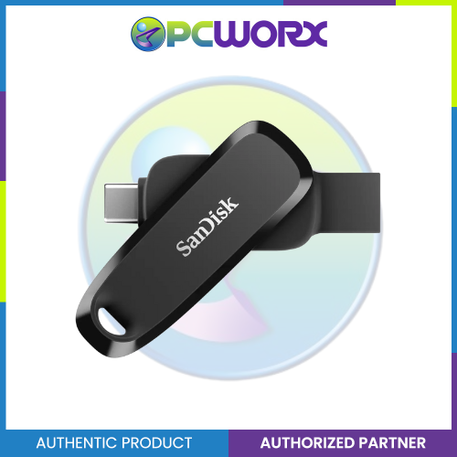 SanDisk SDDDC6-032G-G46 32GB Type-C OTG USB 3.2 Swivel Design Black