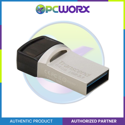 Transcend TS64GJF890S 64GB JetFlash 890, Silver Pl