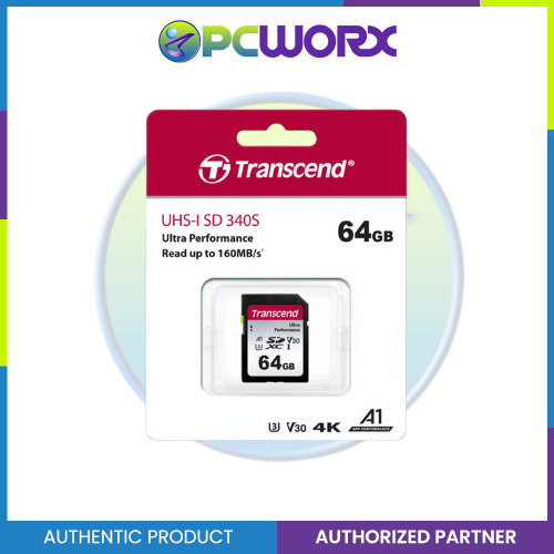 Transcend TS64GSDC300S 64GB UHS-I U3 SD Card