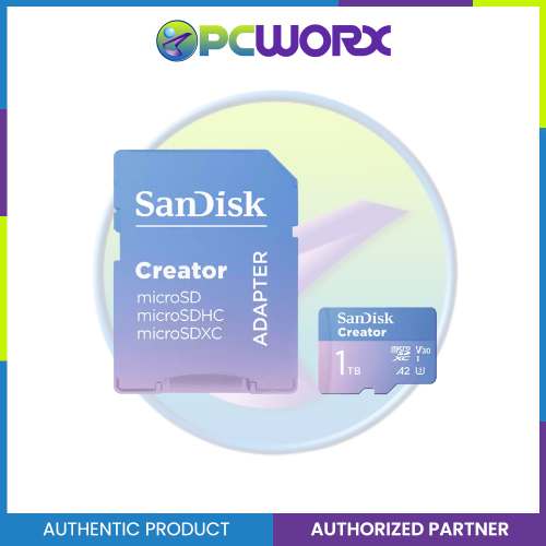 Sandisk SDSQXAV-1T00-GN6MS 1T BV30 C10 190/90MB/ Creator Extreme SD