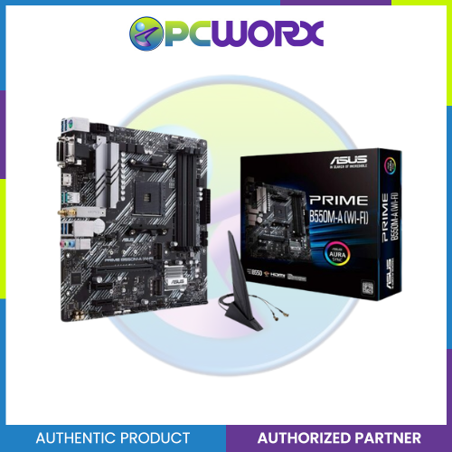 Asus Prime B550M-A WiFi ll AM4 DDR4 mATX