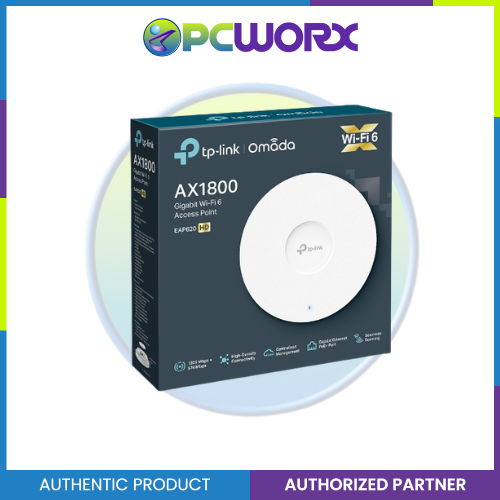 TP-LINK EAP620 HD AX1800 Ceiling Mount Dual-Band Wi-Fi 6 Access Point