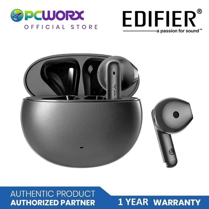 Edifier X2 True Wireless Earbuds Headphones Black | Wireless Earbuds Bluetooth 5.1 Headphones with Charging Case | Waterproof Stereo |  Earphones in-Ear Headset Deep Bass |  Built-in Mic for iPhone Android iOS |  Black