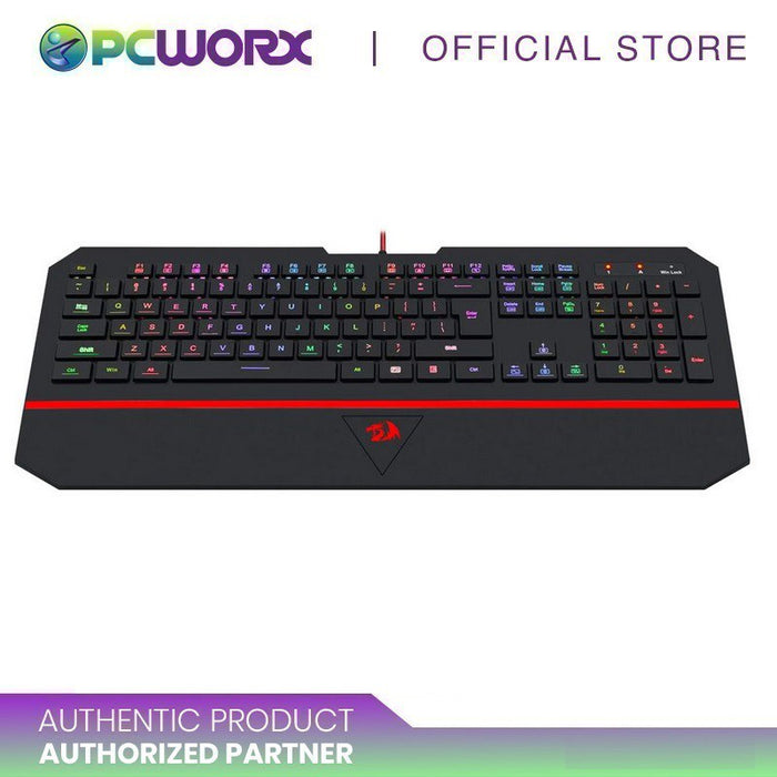 Redragon Karura 2 K502 RGB Gaming Keyboard RGB LED Backlit Illuminated 104 Key Silent Keyboard