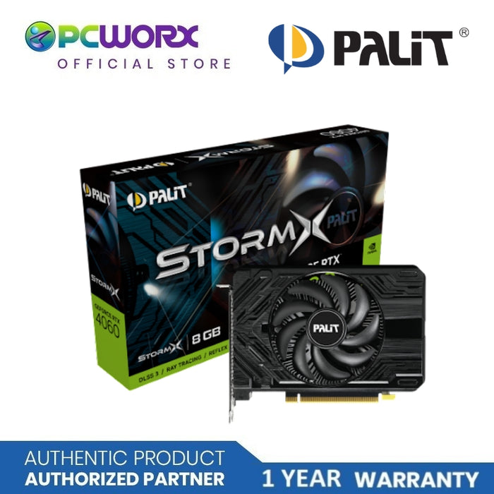 Palit NVIDIA® GeForce RTX™ 4060 StormX 8GB GDDR6