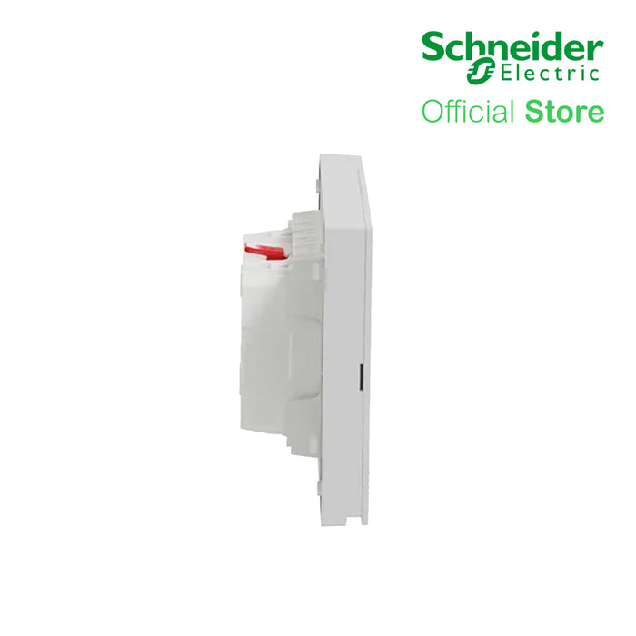 Schneider AvatarOn A 16A 250V 2G 3 Pin Universal Socket-outlet Grey A70426UST-GY