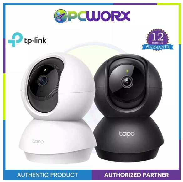 Tp-Link Tapo C200/C210/C211 Pan/Tilt 360 1080p Home Security Night Vision Wireless Cctv Camera