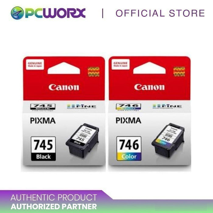 Canon PG-745 Black and CL-746 Color Ink Cartridge