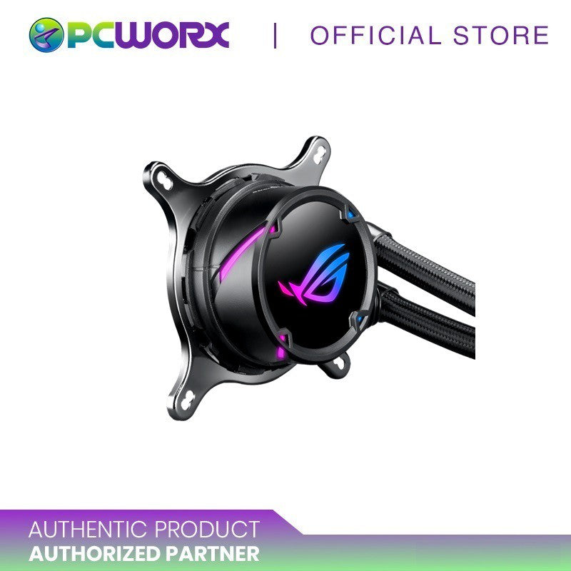 Asus Rog Strix Lc Ii 240 Argb All-In-One Liquid CPU Cooler With Aura Sync Radiator Fans