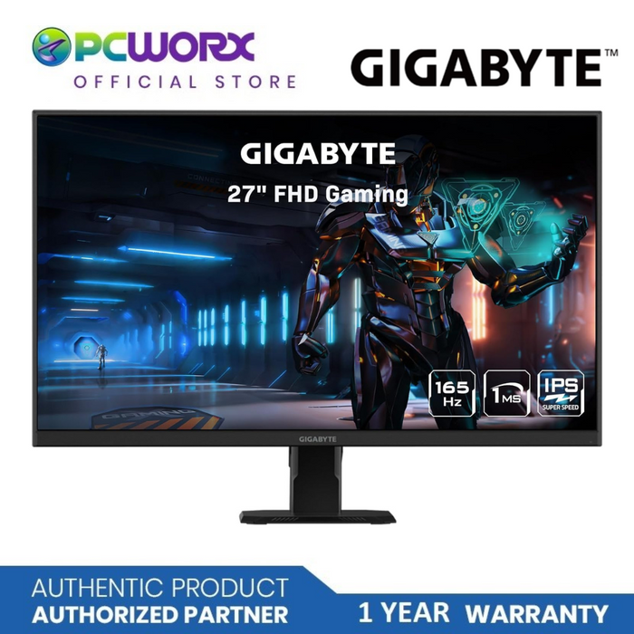 Gigabyte GP-GS27F-AP 27” 165Hz 1920x1080 FHD Gaming Monitor | Gigabyte Monitor