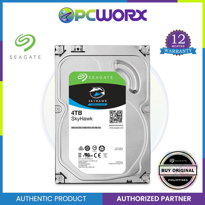 Seagate Skyhawk 4 TB Hard Drive - 3.5" Internal - SATA (SATA/600)