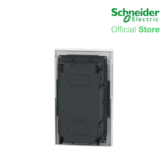 Schneider Enclosure Resi9 MP Flush Mounting 1 Row Of 4 Modules IP40 (MIP22104)