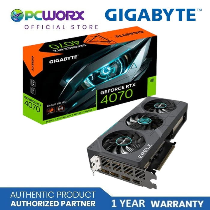 Gigabyte NVIDIA® GeForce RTX™ 4070 Eagle OC 12GB GDDR6X (FREE CANON TS207)