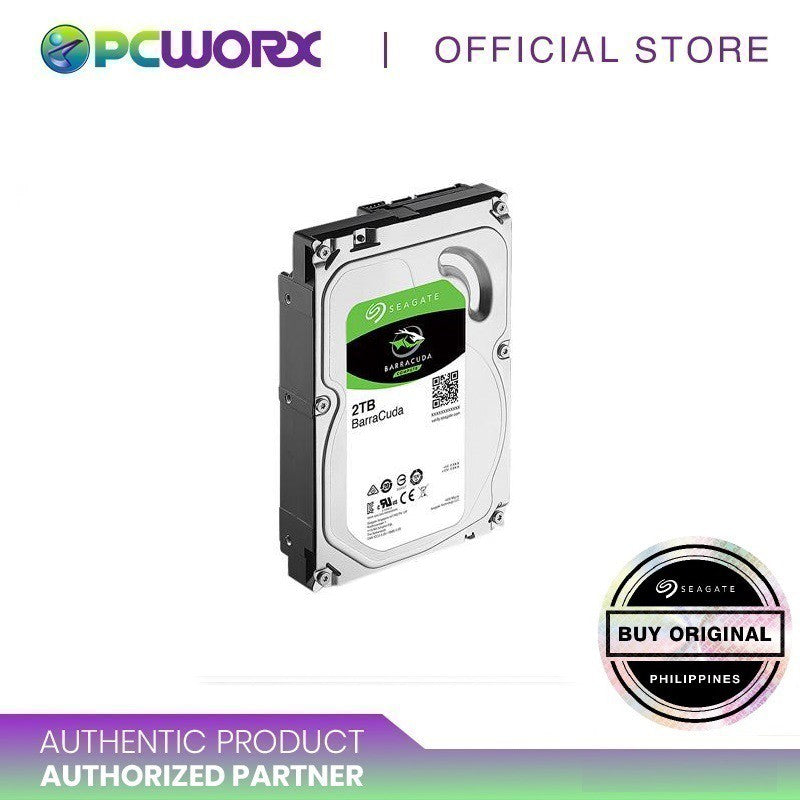 Disque Dur Interne Seagate Barracuda 2To 7200tr/min SATA III - 3,5" - Occasion