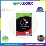 Seagate IronWolf 12TB NAS HDD Internal Hard Drive 3.5" 7200 RPM 256MB Cache SATA 6Gb/s