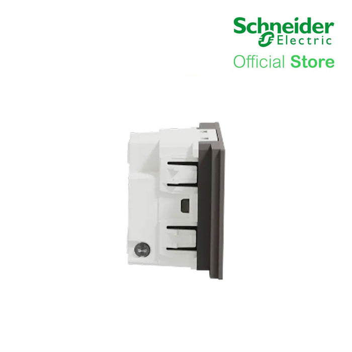 Schneider Socket Outlet Avataron A American 20A 250V 3 Pin 2S Sized Black M3T426MPH-BK