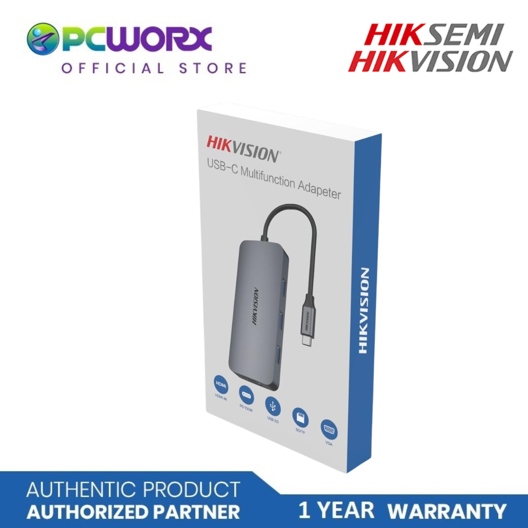 Hikvision HS-HUB-DS401 4 Port Hub | Hiksemi | 4-in-1 Multiports Adapter