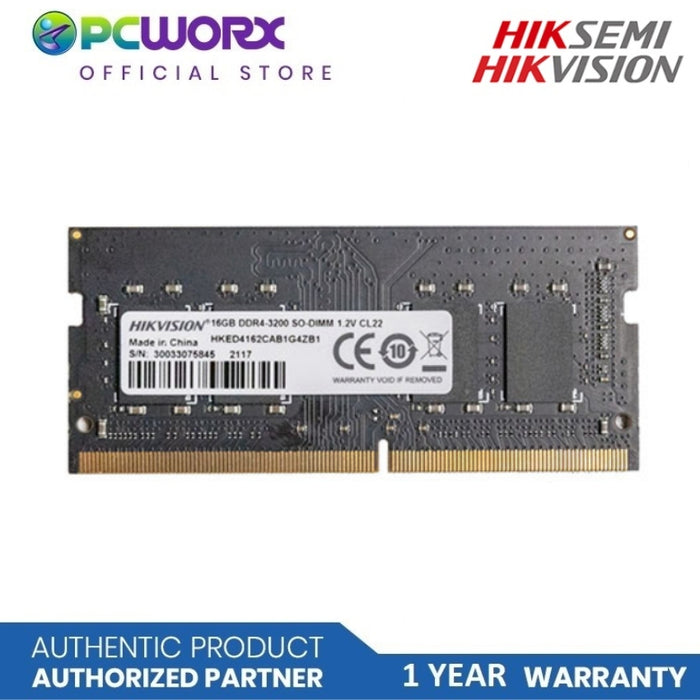 Hiksemi HSC416S32A03Z1 16GB 3200Mhz DDR4 SODIMM | 16GB SODIMM RAM DDR4 - LAPTOP RAM