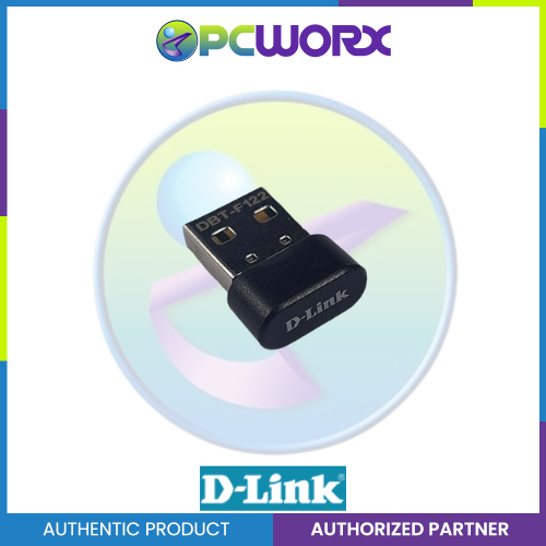 D-Link DBT-F122 Wi-Fi 5 AC600 Dual-band USB Adapter