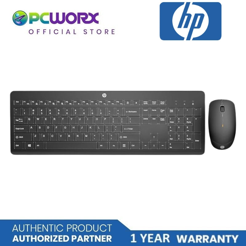 HP 230 Wireless Mouse and Keyboard Black