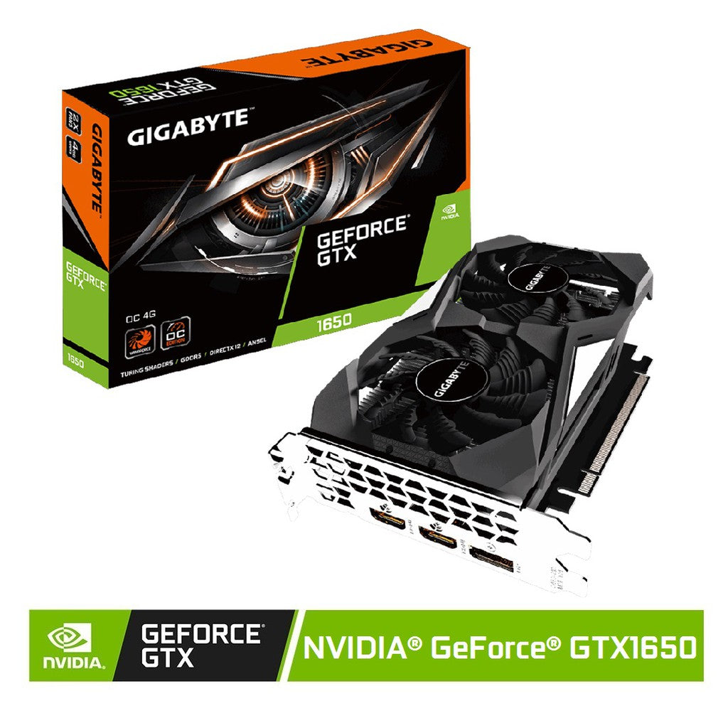 Gigabyte GeForce® GTX 1650 OC Edition 4GB Graphic Card – PCWORX