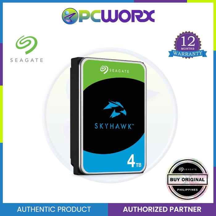 Seagate Skyhawk 4 TB Hard Drive - 3.5" Internal - SATA (SATA/600)