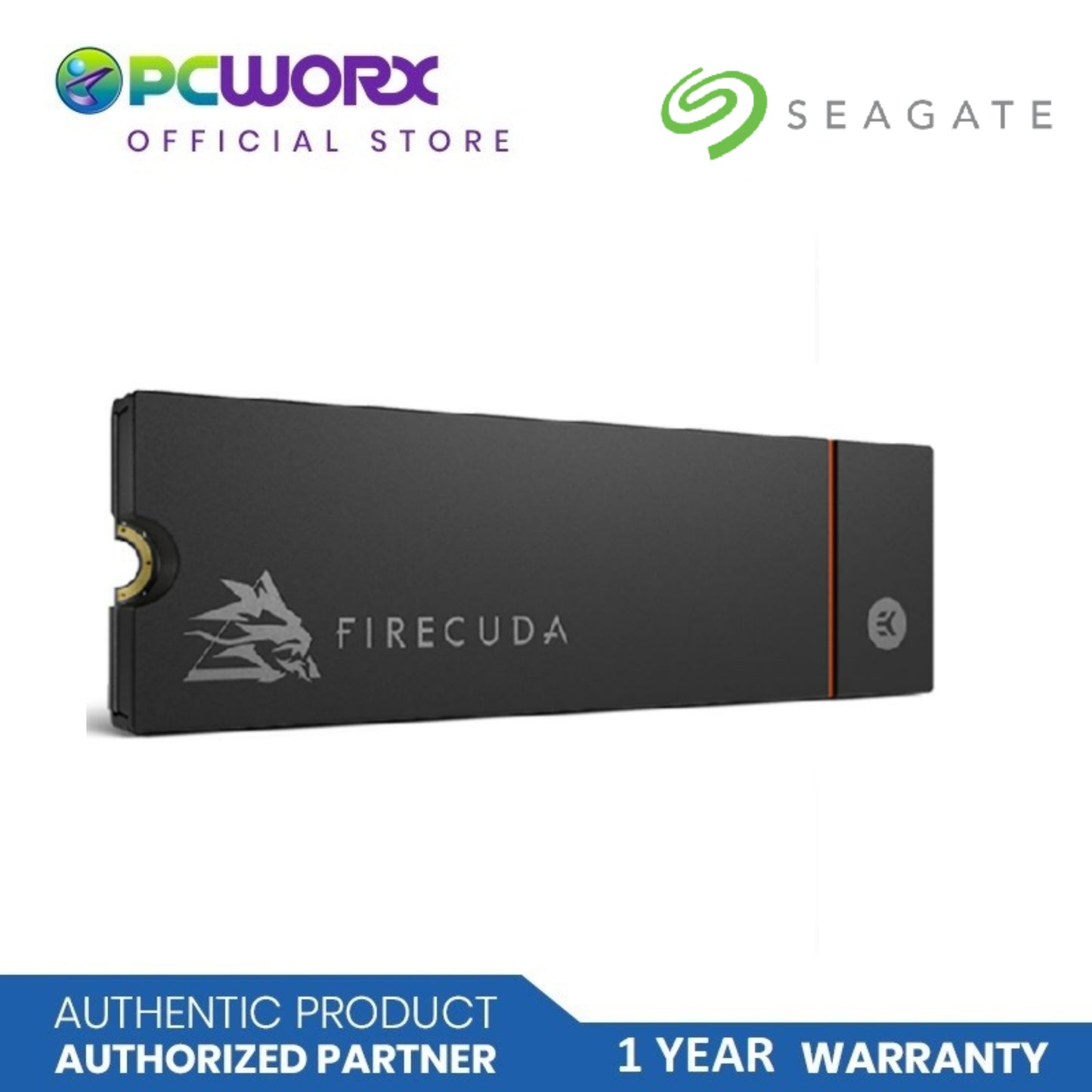 Seagate ZP1000GM3A023 1TB Firecuda 530 Heatsink PCIe Gen4 NVMe SSD | Seagate 1TB SSD Heatsink - Seagate SSD - Solid State Drive