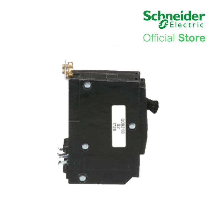 Schneider Mini Circuit Breaker QO 100 A 2P 120/240 V 10 kA Bolt On QOB2100