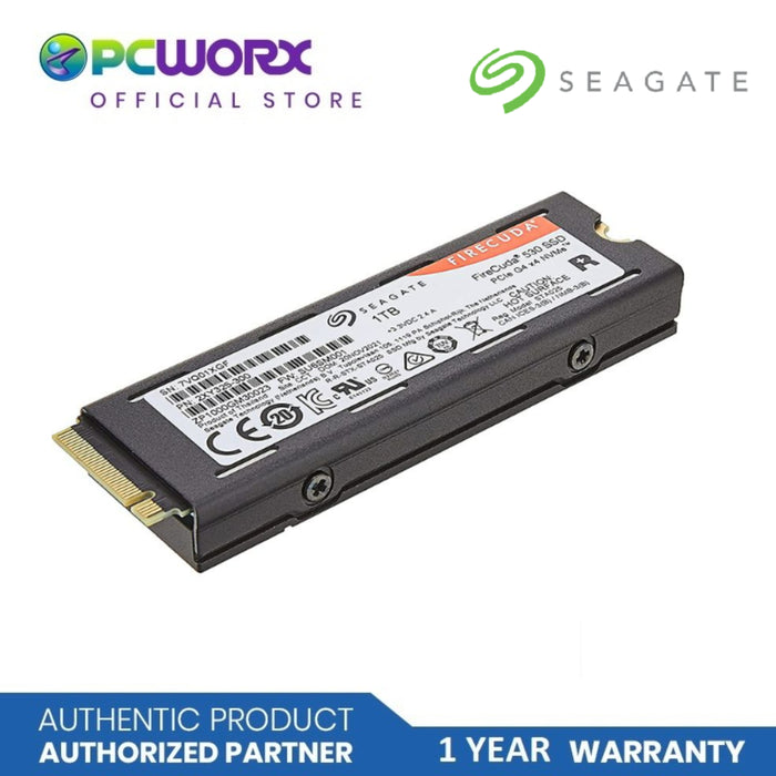 Seagate ZP1000GM3A023 1TB Firecuda 530 Heatsink PCIe Gen4 NVMe SSD | Seagate 1TB SSD Heatsink - Seagate SSD - Solid State Drive