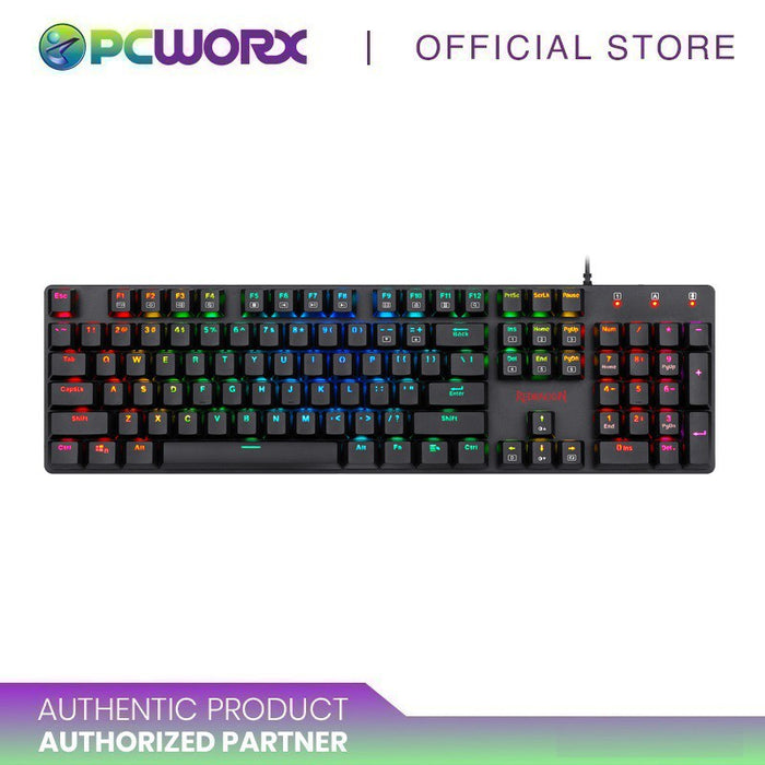 Redragon K589 Shrapnel RGB Gaming Keyboard - Blue Switch