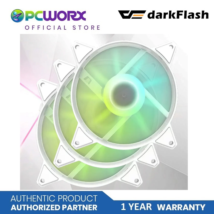 Darkflash C6 3 in1 Fan Aurora Spectrum RGB Light | DarkFlash  3 in 1 Cooling Fan | CPU Cooler