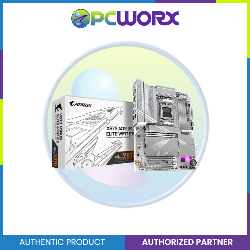 Gigabyte GA-X870M-A-ELITE-WF7-ICE AM5 DDR5 Motherboard